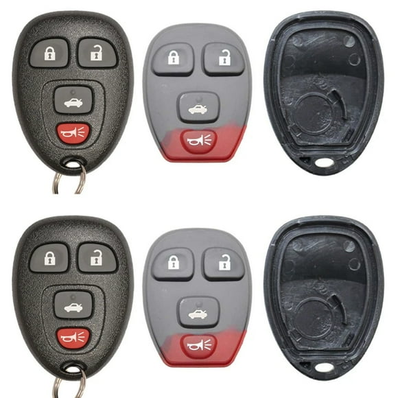 Btopars 2pcs 4 Buttons Silicone Rubber Remote Smart Key Fob Keyless Case Cover Protector Holder Compatible with GMC Acadia Terrain 2018 2019 2020 2021 Black Gray Btopars 2pcs 4 Buttons Silicone Rubber Remote Smart Key Fob Keyless Case Cover Protector Holder Compatible with GMC Acadia Terrain 2018 2019 2020 2021 Black Gray